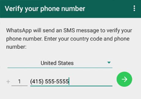Restaurar el acceso a la cuenta de WhatsApp